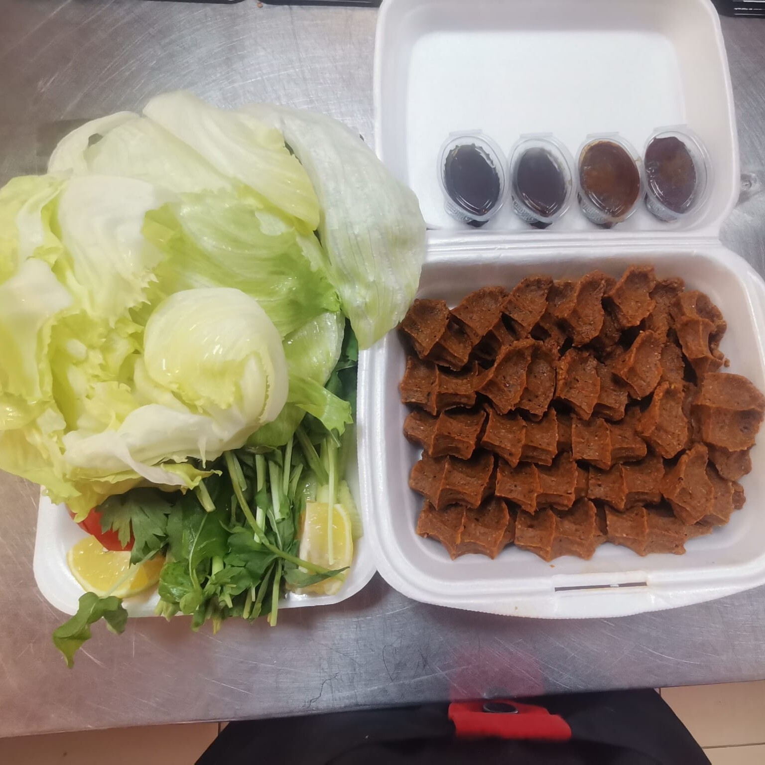 (700 Gr) Çiğ Köfte Menü