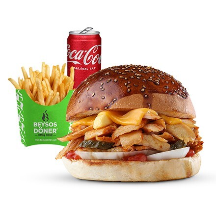 Tavuk Döner Burger Menü
