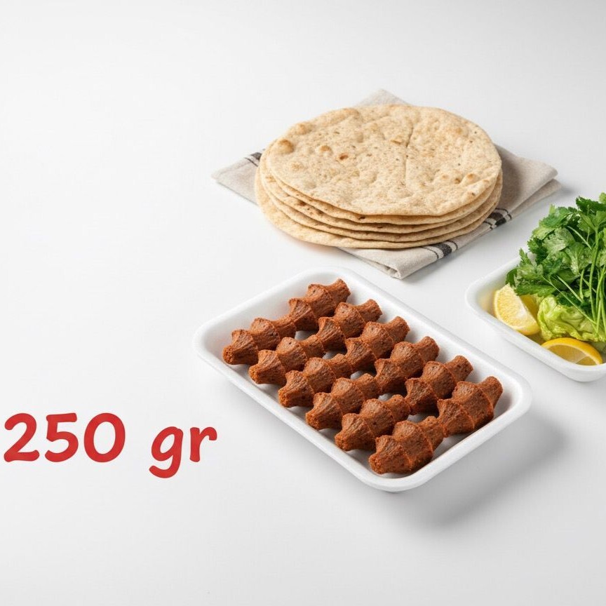 Yarım Porsiyon Çiğ Köfte (250 gr)