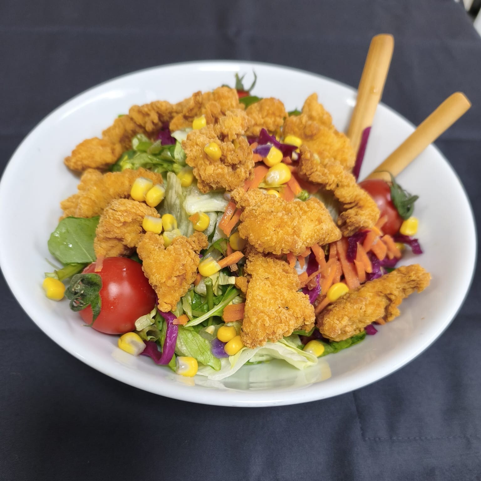 Çıtır Tavuk Salata