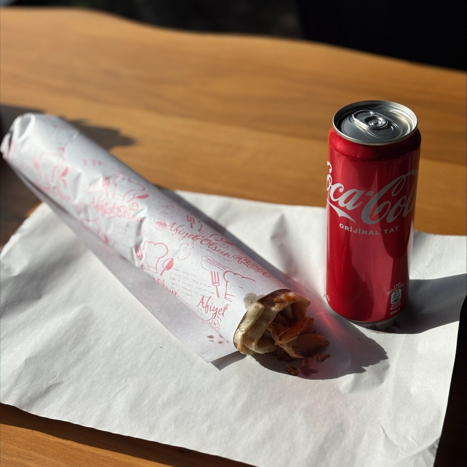 Adana Dürüm + Coca-Cola İçecek
