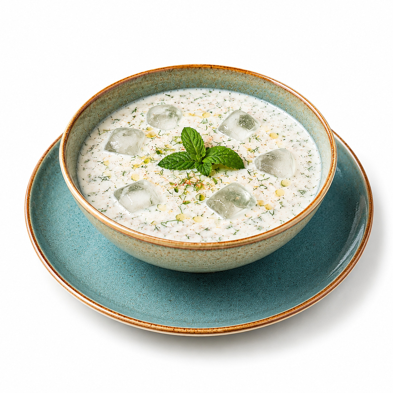 Soğuk Ayran Aşı Çorbası