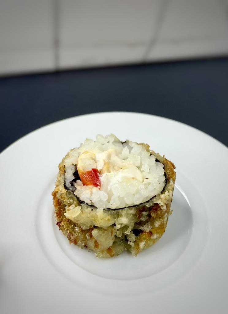 Tempure Maki tavuklu(kızarmış tavuk maki)