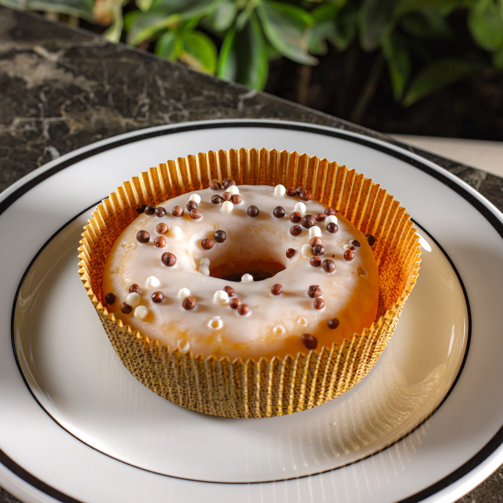 Beyaz Çikolatalı Donut