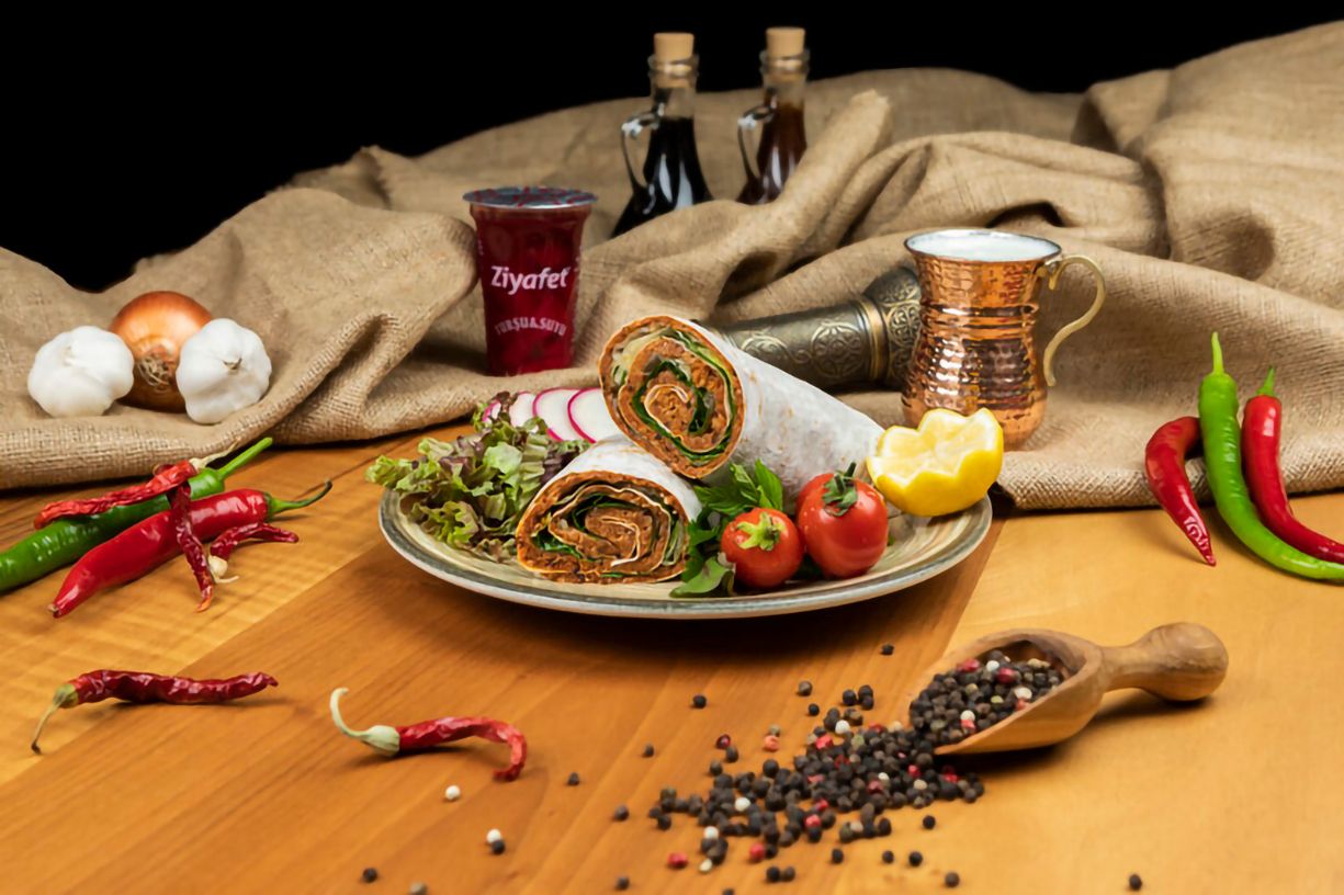 Mega Çiğ Köfte Dürüm (150 gr)