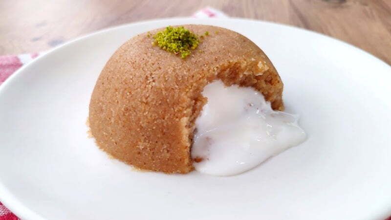İrmik Helvası (Dondurmalı)