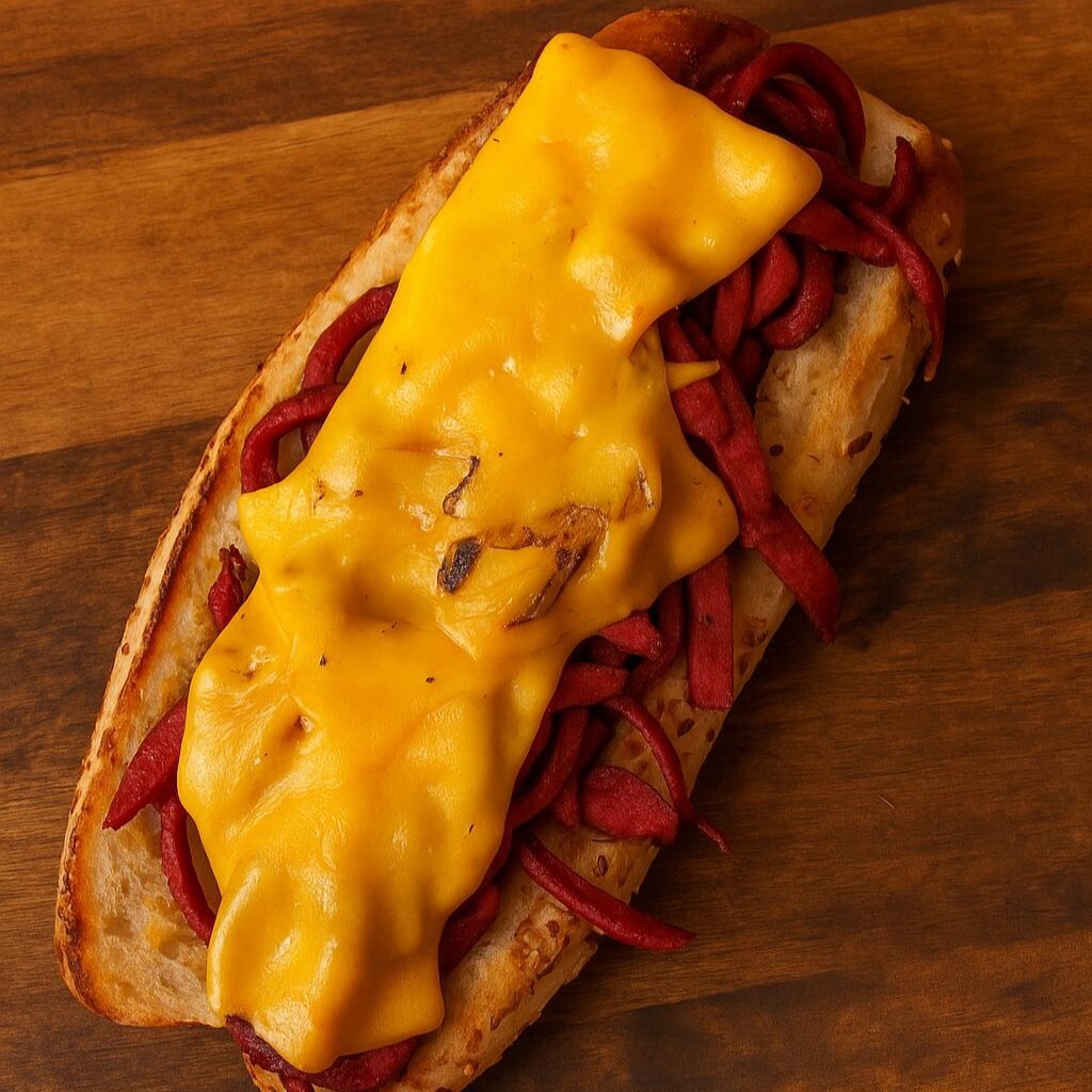 Cheddar'lı İzmir Karışık Sandviç