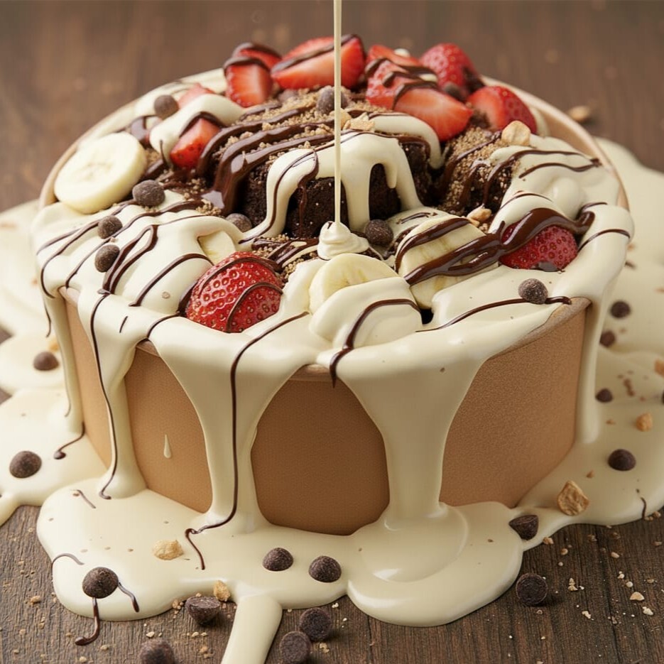 Soft Meyveli Brownie Bowl Medium