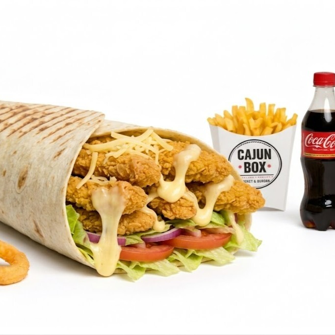 Kaşarlı Cajun Burrito Menü