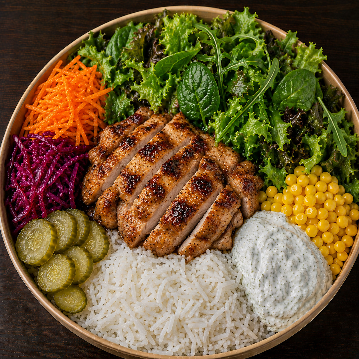 Izgara Tavuk Pirzola Basmati Bowl