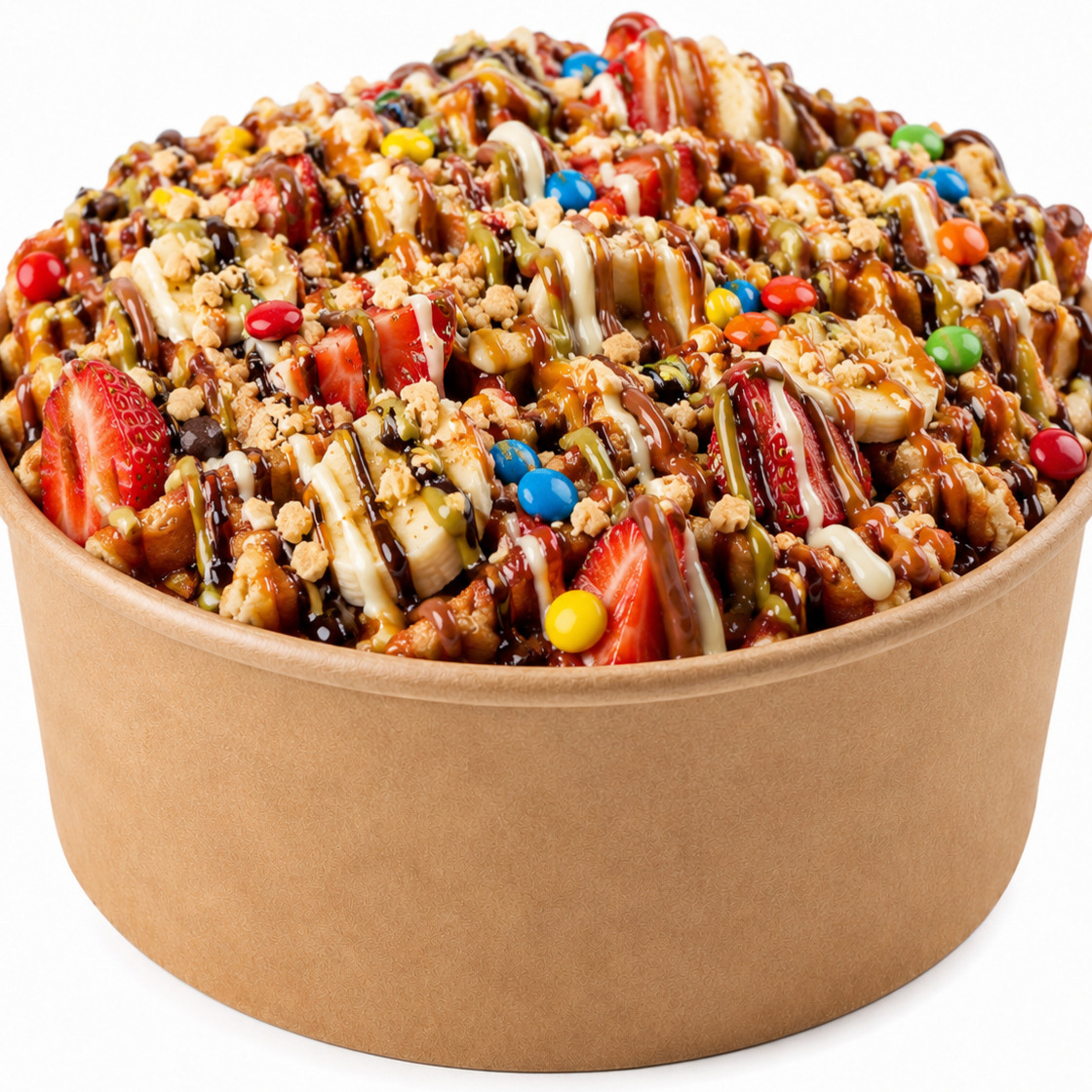 Waffle Çikolata Rüyası Bowl