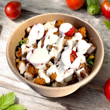 Çıtır Tavuklu Sezar Salata