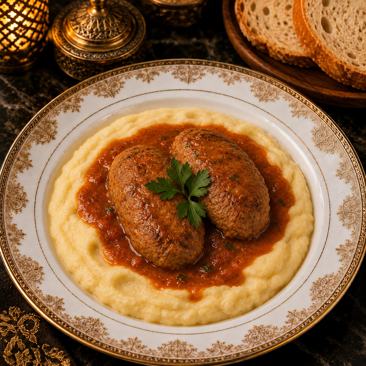 Püreli Kadınbudu Köfte