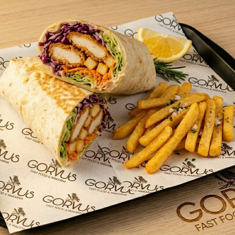 Pesto Crispy Chicken Wrap