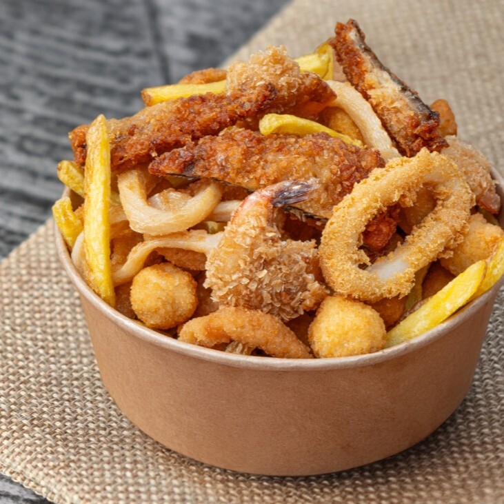 Kalamar & Levrek & Cips Kovası 2