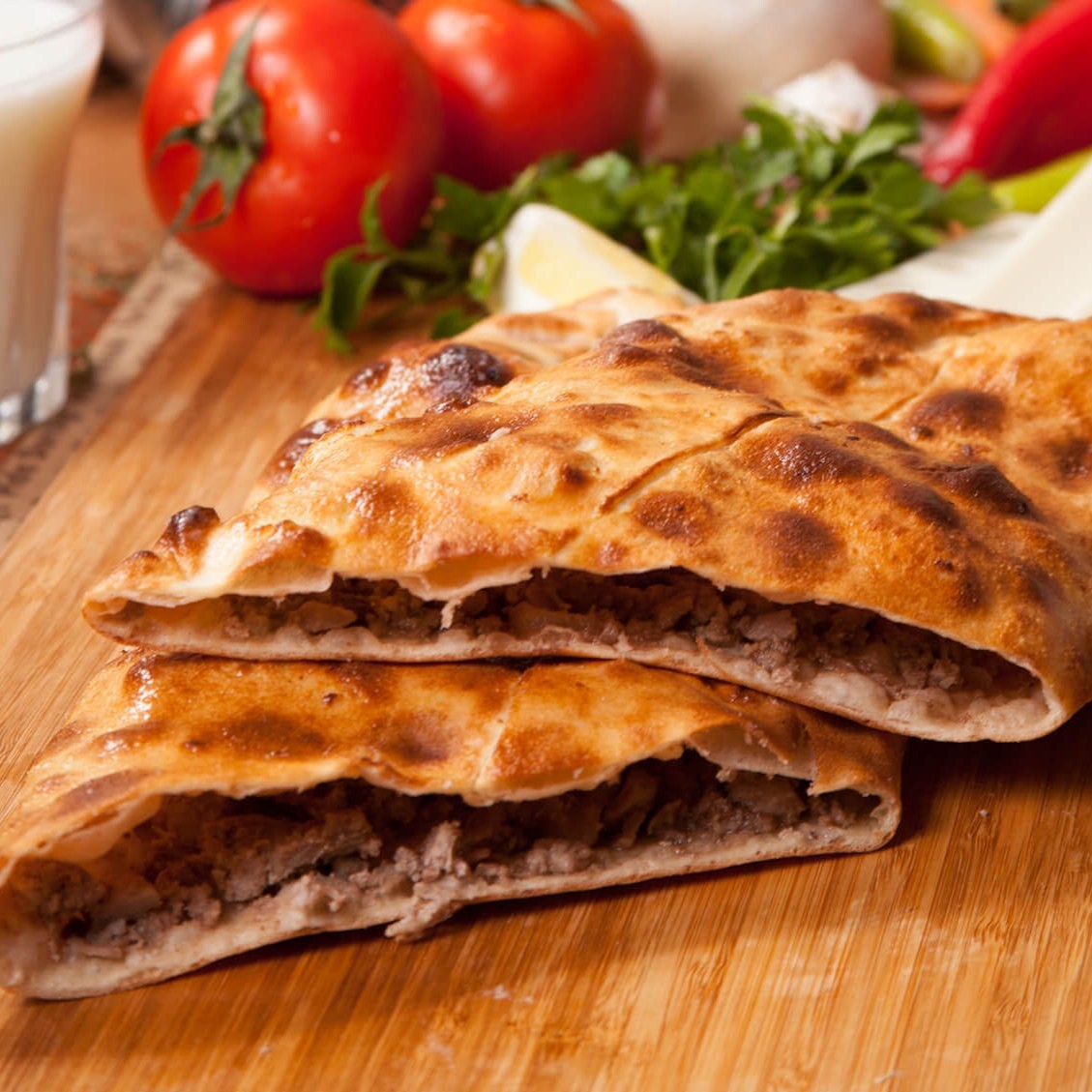 Kavurmalı Pide
