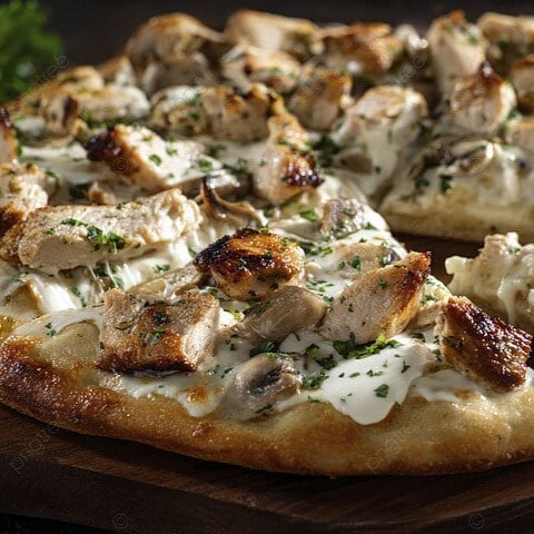 Alfredo Soslu Pizza