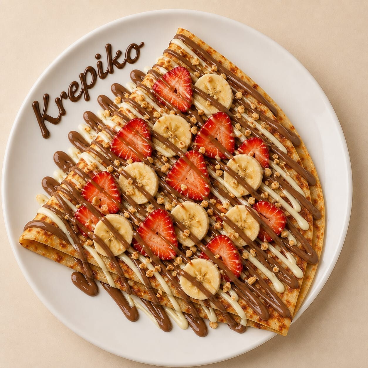 Nutellalı Krep