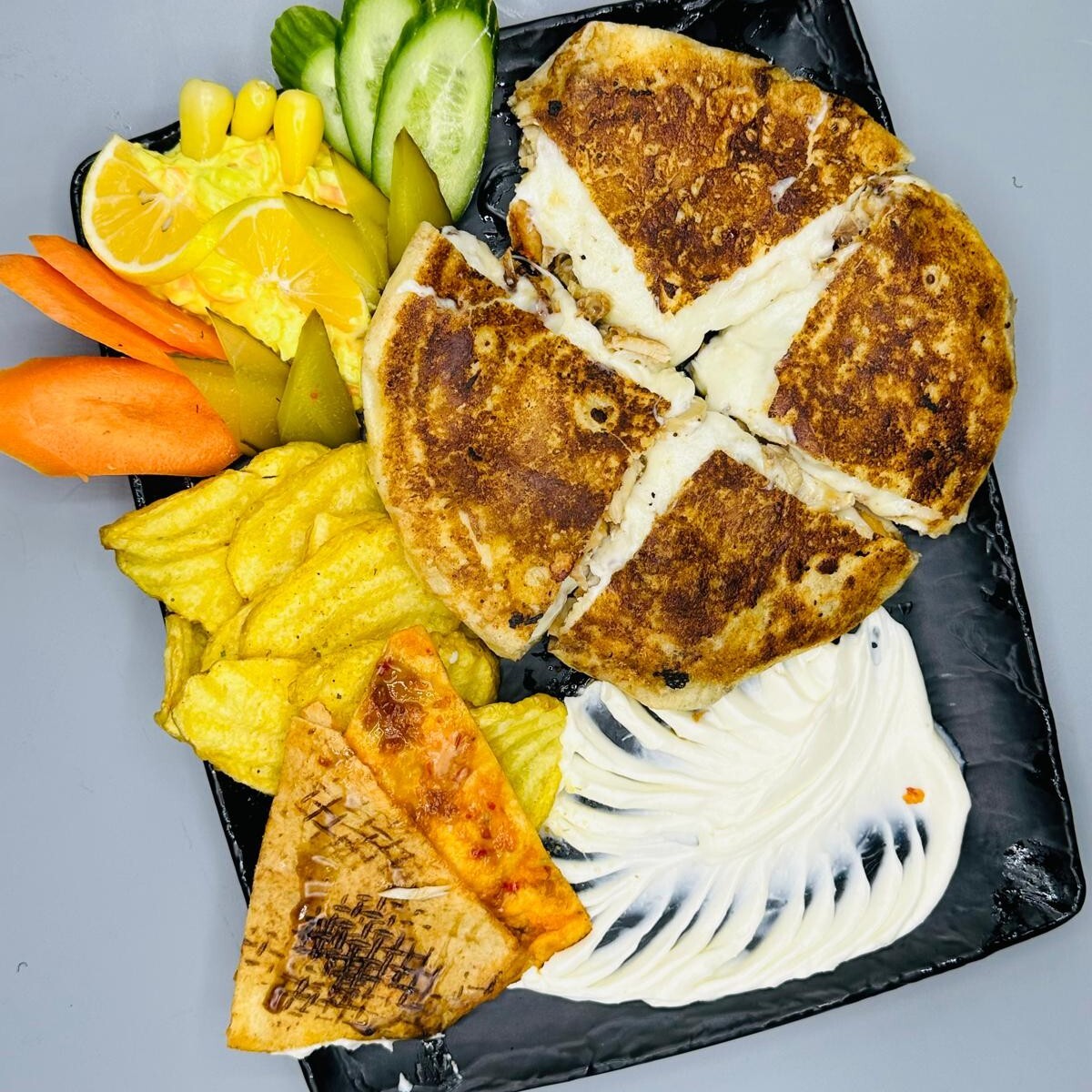 Kaşarli porsiyon Doner