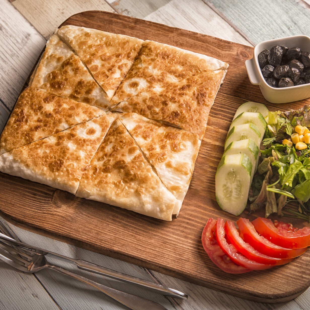 Kavurmalı Kaşarlı Gözleme