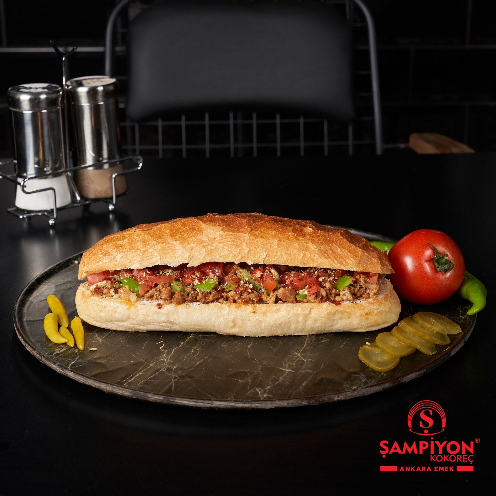 Şampiyon Sebzeli Kokorec Yarım Ekmek