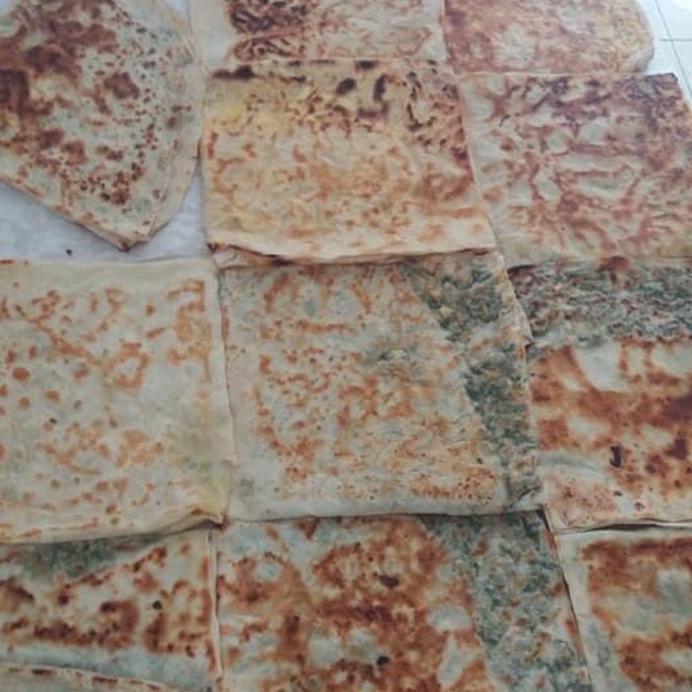 Patates - Ispanak - Pırasalı Gözleme