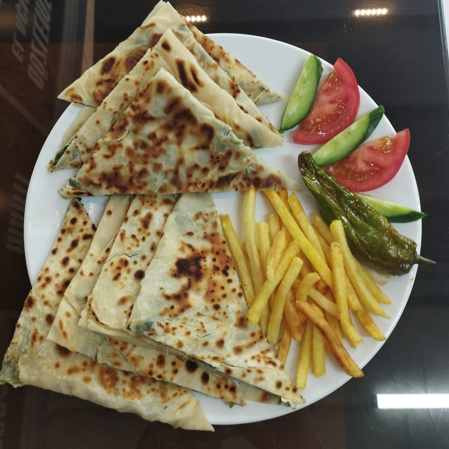 Çikolatalı Gözleme Menü