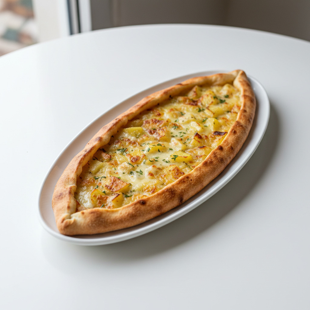 Patatesli Pide