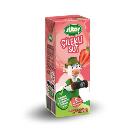 Sütaş Çilekli Süt