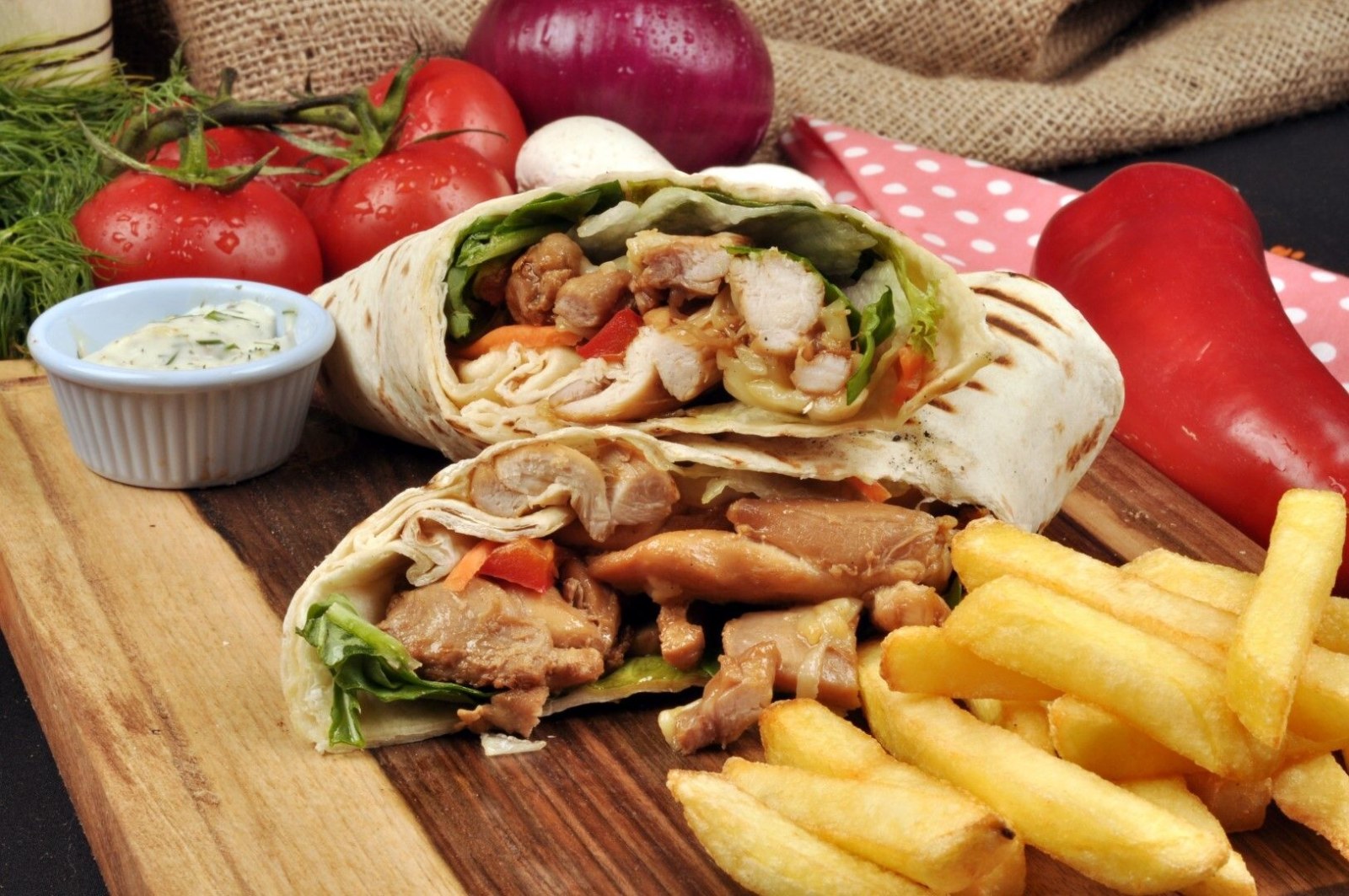Tavuk Wrap