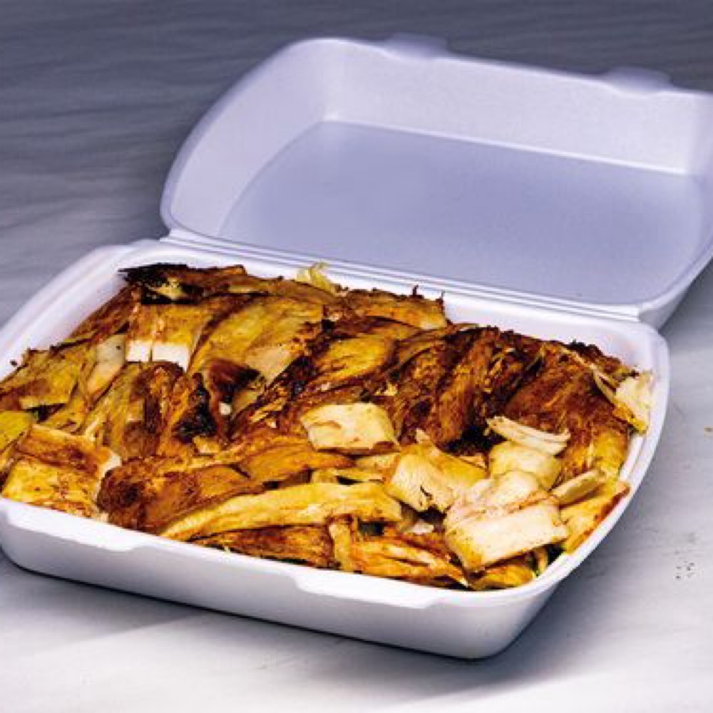Yarım kilo tavuk döner