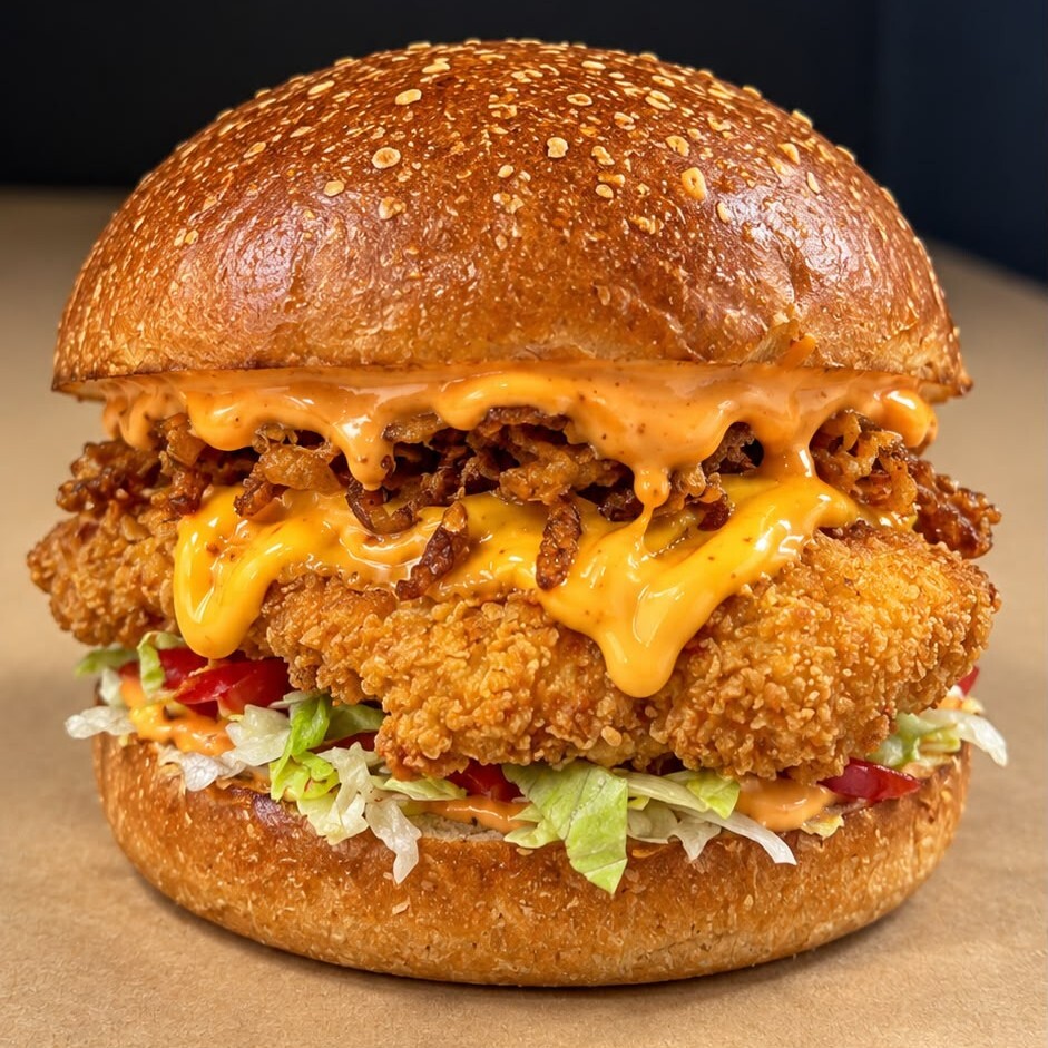 Hot Chicken Burger
