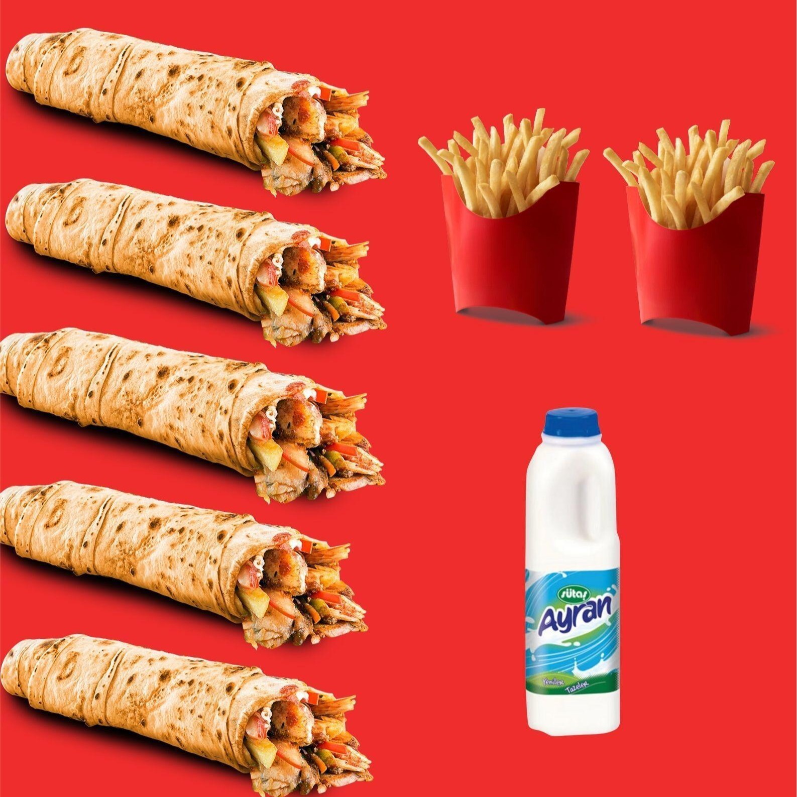 Aytun Hatay Menü 5 Ayran