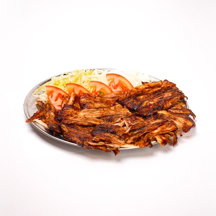 Eski Usul Sade Kes Tavuk Döner Dürüm