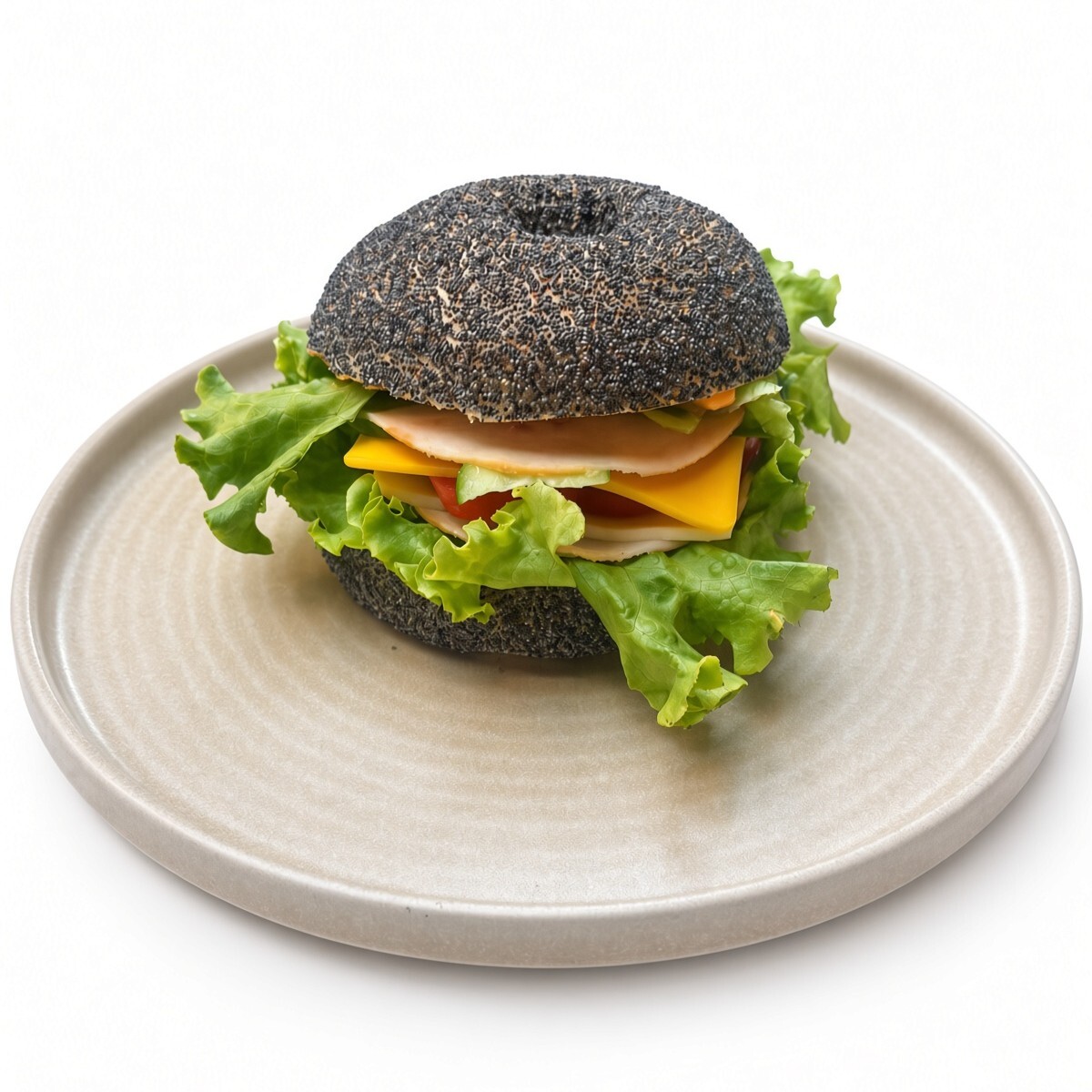 Bagel Hindi Füme Sandviç