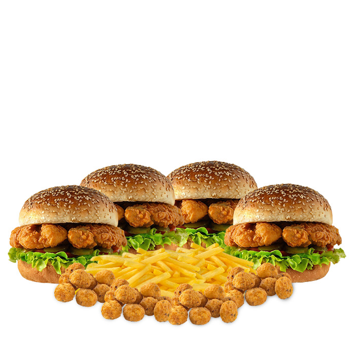 Combo Chicken Pop-Up Menü