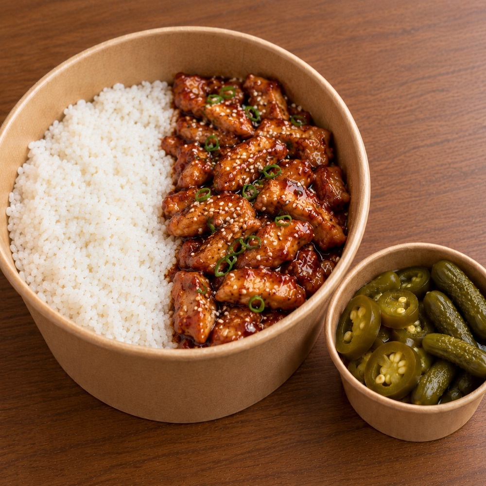 Ballı Teriyaki Soslu Tavuk Pilav