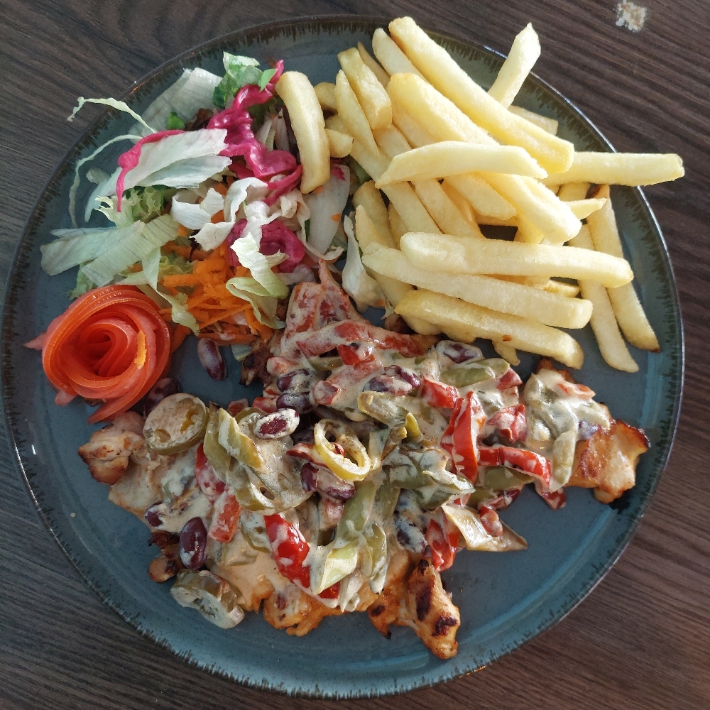 Meksika soslu tavuk