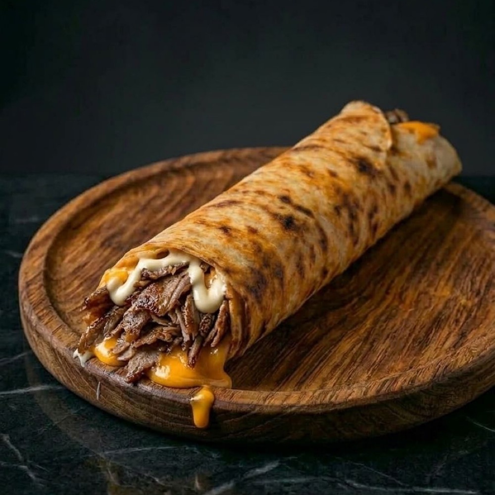 Et Döner Dürüm Cheddarlı ( 75 Gr )