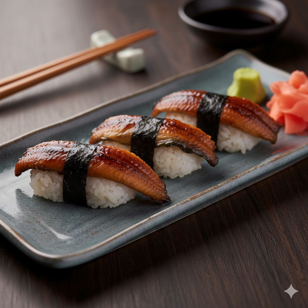 Unagi Nigiri 3 Pcs