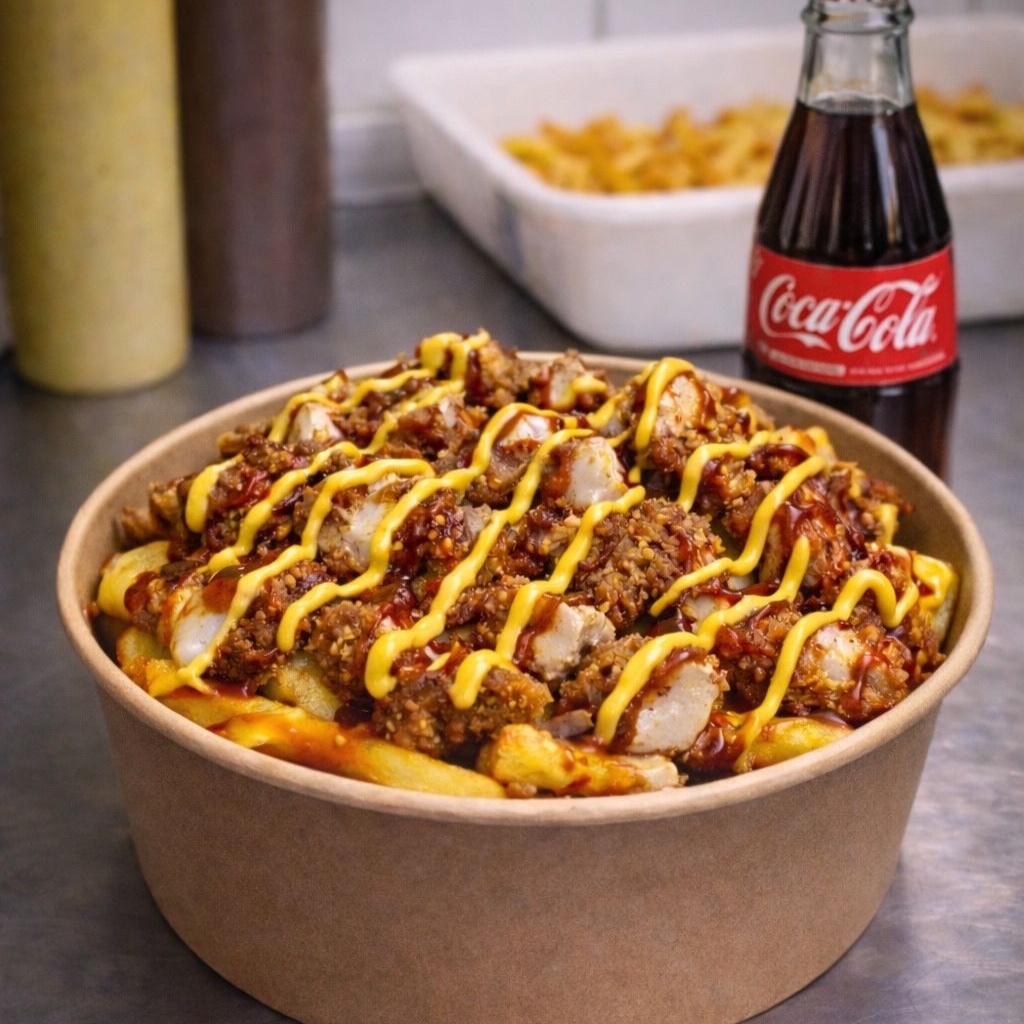 Dört Soslu Cajun Bowl Menü
