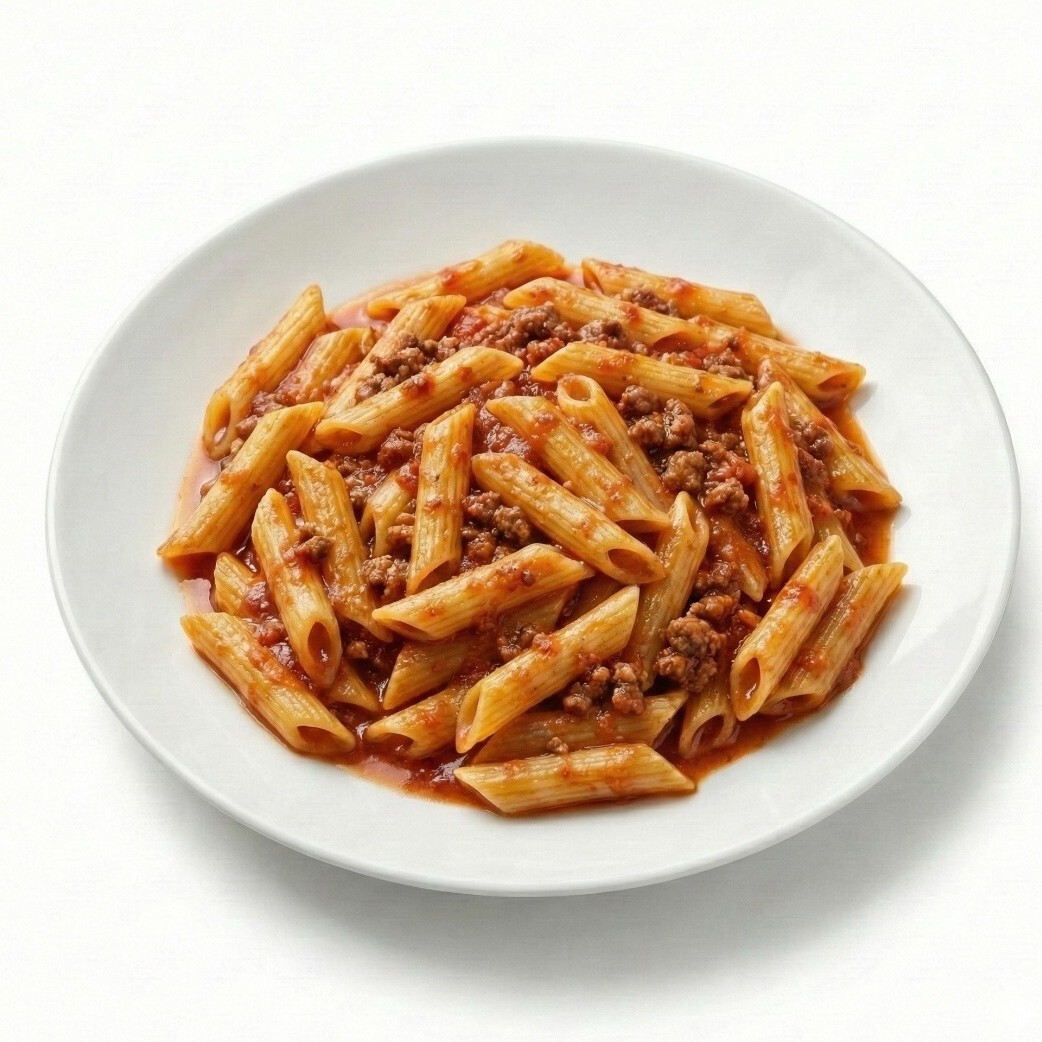 Kıymalı Domatesli Penne