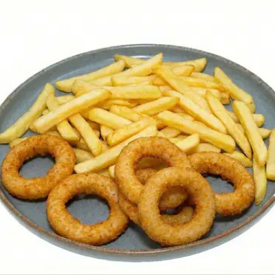 Soğan Halkası (6 Adet) Patates Kızartması (100 Gr)