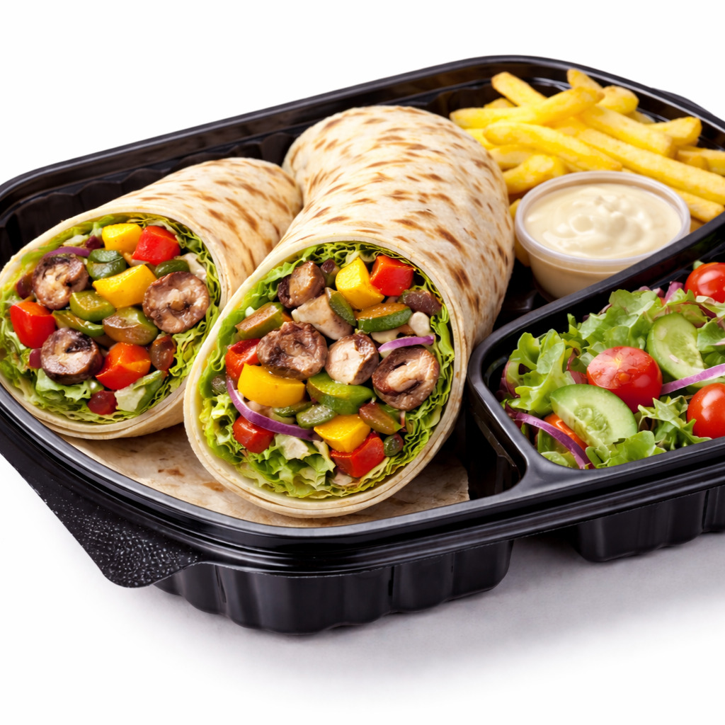 Vejetaryen Wrap