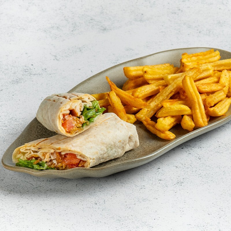 Acılı Tavuk Dürüm (727,25 KCal)