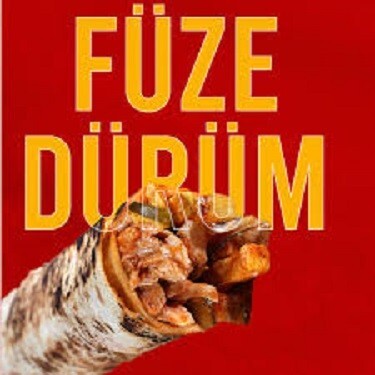 Füze Tavuk Dürüm 120 gr