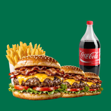 Star Pastırmalı 3'lü Burger