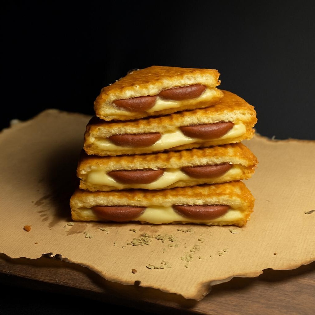 Çift Kaşarlı Çift Sucuklu Tost