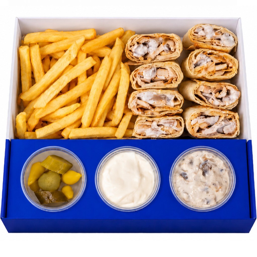 Grap Kremalı Mantarlı Tavuk Döner Box (100 gr)