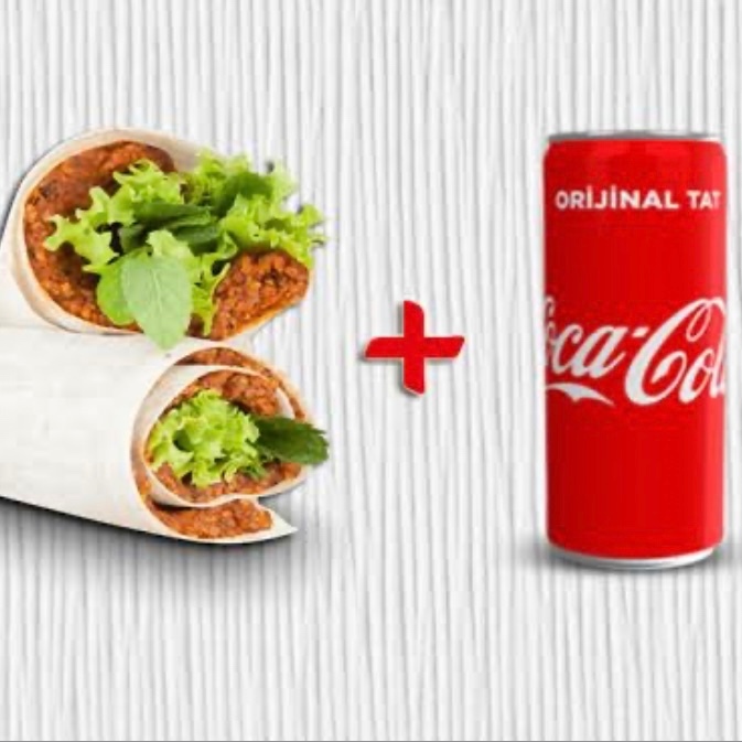 Dürüm ( 140 gr . ) + fanta 330 Ml )